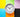 Wall clock placed on colorful abstract paper symbolizing timeframes and detection periods in drug testing