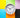 Wall clock placed on colorful abstract paper symbolizing timeframes and detection periods in drug testing