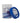 16 panel round urine drug test cup with blue lid removed showing donor identification label fields forensic use only