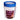 5 Panel Rapid Drug Test Cup, CLIA Waived, front view with blue screw-top lid