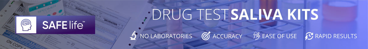 Safe Life Testing SAFElife Saliva Drug Test Kits | Mouth Swab Drug Test