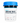 White iSCREEN 14-panel urine drug test cup with blue screw-on lid for fentanyl and multi-drug screening